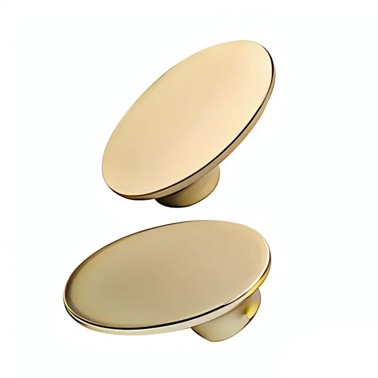 Cabinet Harware % Gold Oval Modern Cabinet Knob