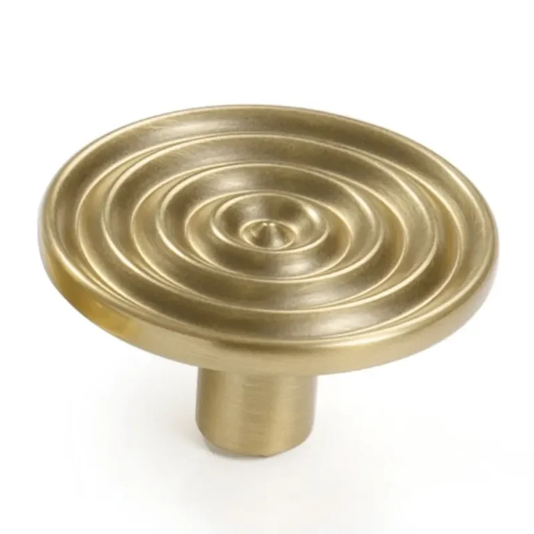 Cabinet Harware % Brass Circle Ring Cabinet Knob
