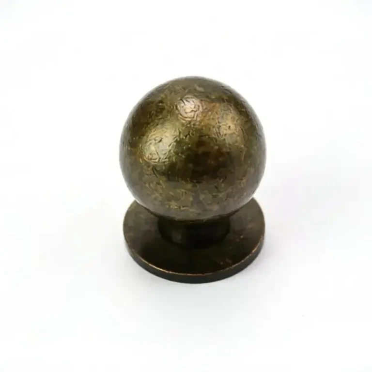 Cabinet Harware % Antique Brass Sphere Cabinet Knob