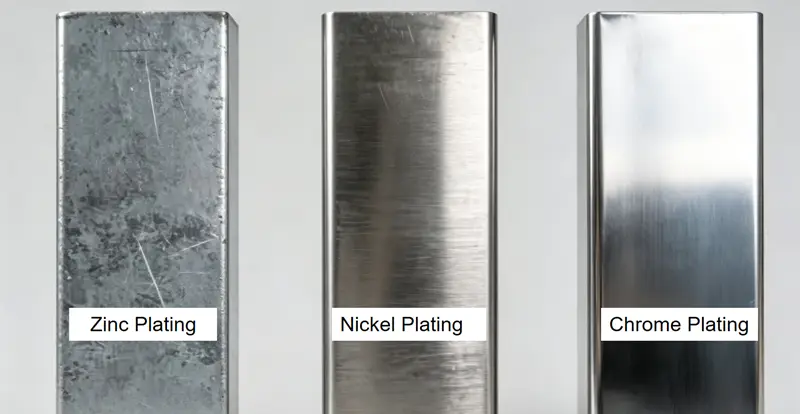 Electroplating lex hardware